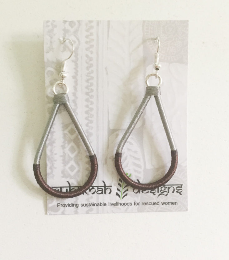 fair trade friday earring of the month june 2018 review