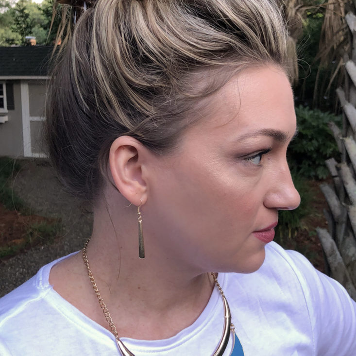 Bezel Box Mini June 2018 - Earrings Worn