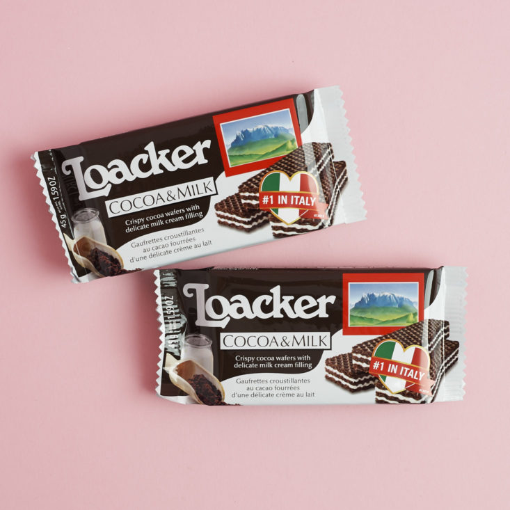 Loacker Cocoa & Milk Wafers