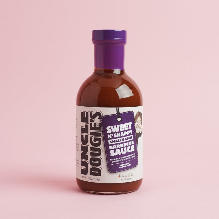 Uncle Dougie's Sweet n Snappy BBQ sauce