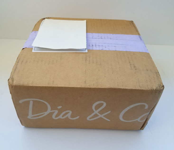 closed Dia and Co July 2018 box