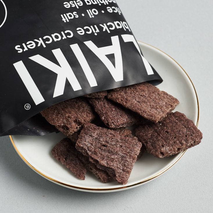 Laiki Black Rice Crackers