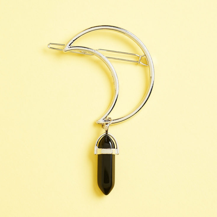 moonbox crescent moon hair pin
