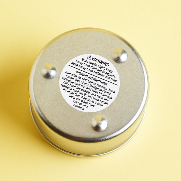 moonbox bottom of candle