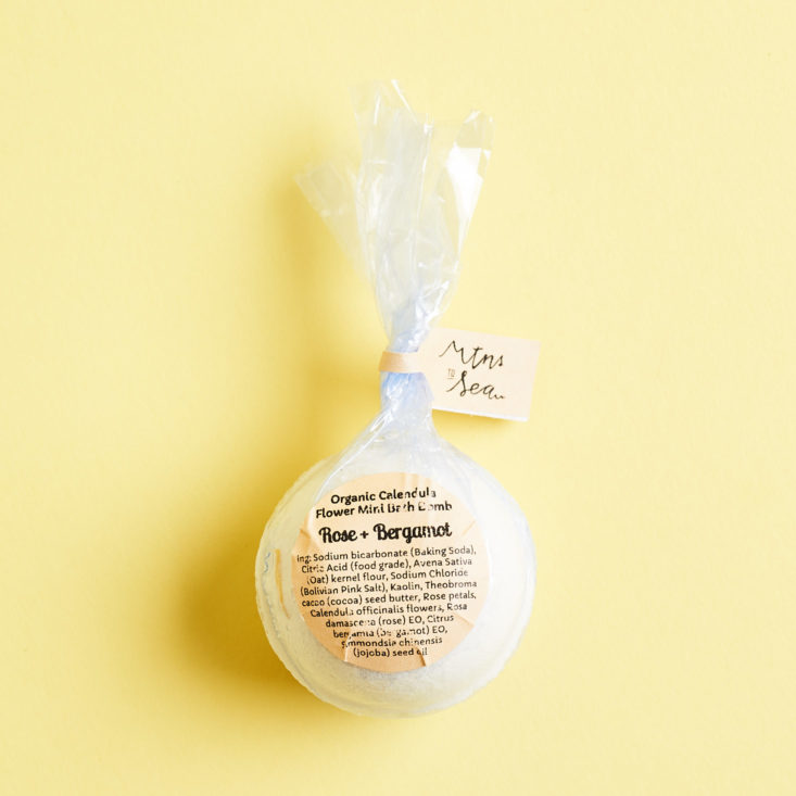 moonbox scented bath bomb