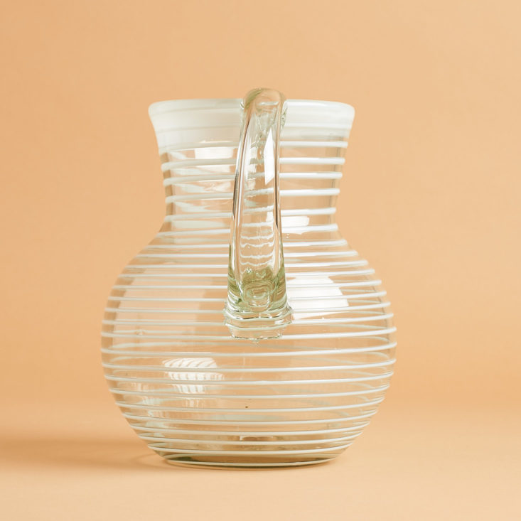 globein tea party pitcher and handle