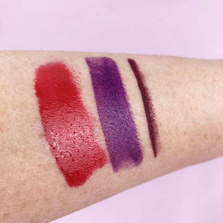 Lip Monthly June 2018 - Swatches