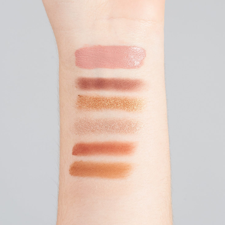 liveglam shadowme swatches