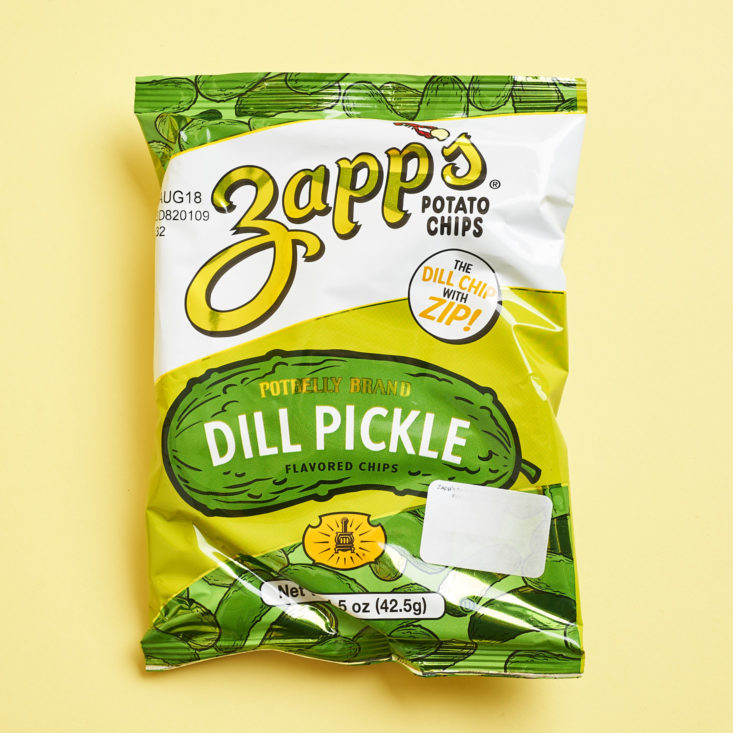 Zapps Dill pIckle potato chips