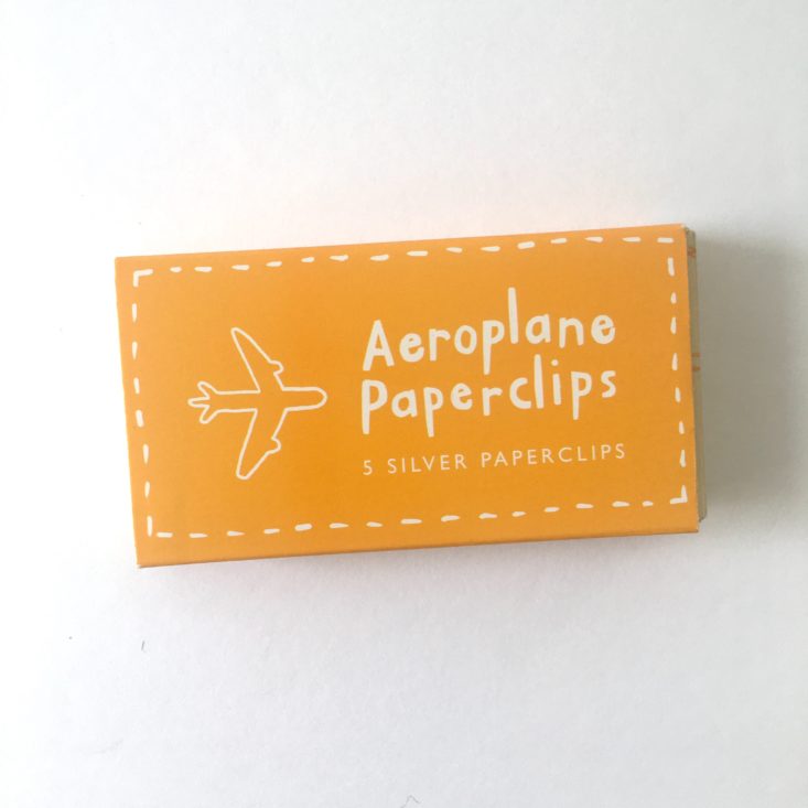 Papergang aeroplane paperclips