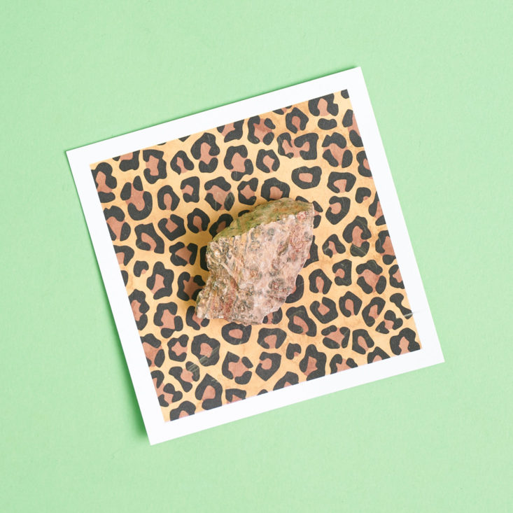 Leopardite info card
