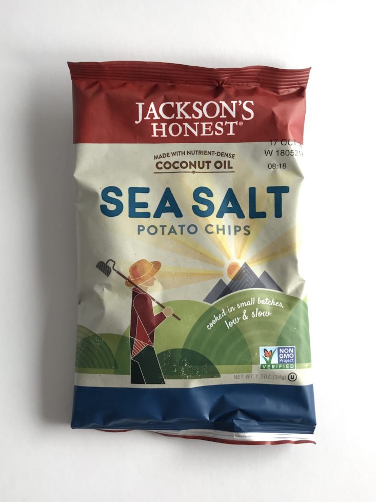 Jackson’s Honest: Coconut Oil Potato Chips 1.2oz 