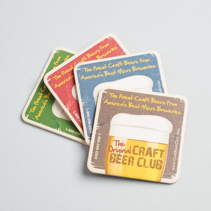 craft beer 4 coasters