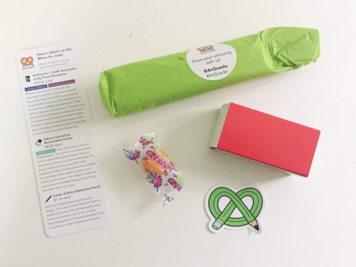 art snacks june 2018 review