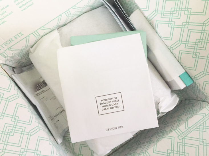 open stitch fix box