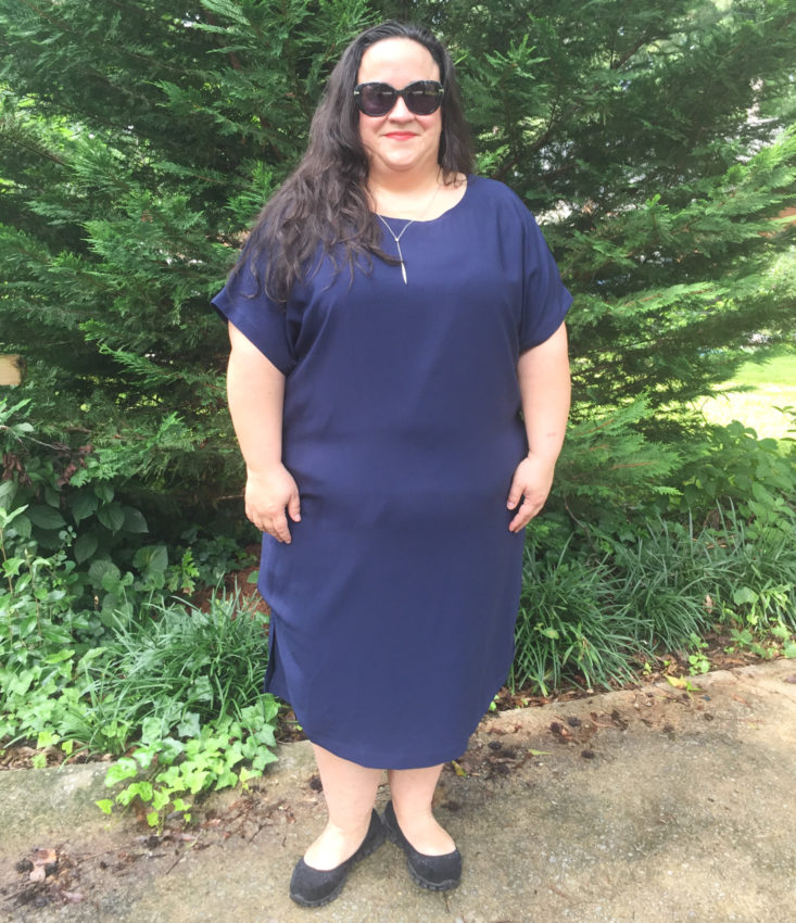 Keyhole Back Shift Dress by Sejour