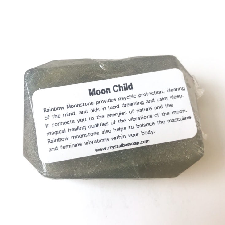 Crystal Bar Soap Mini in Moon Child