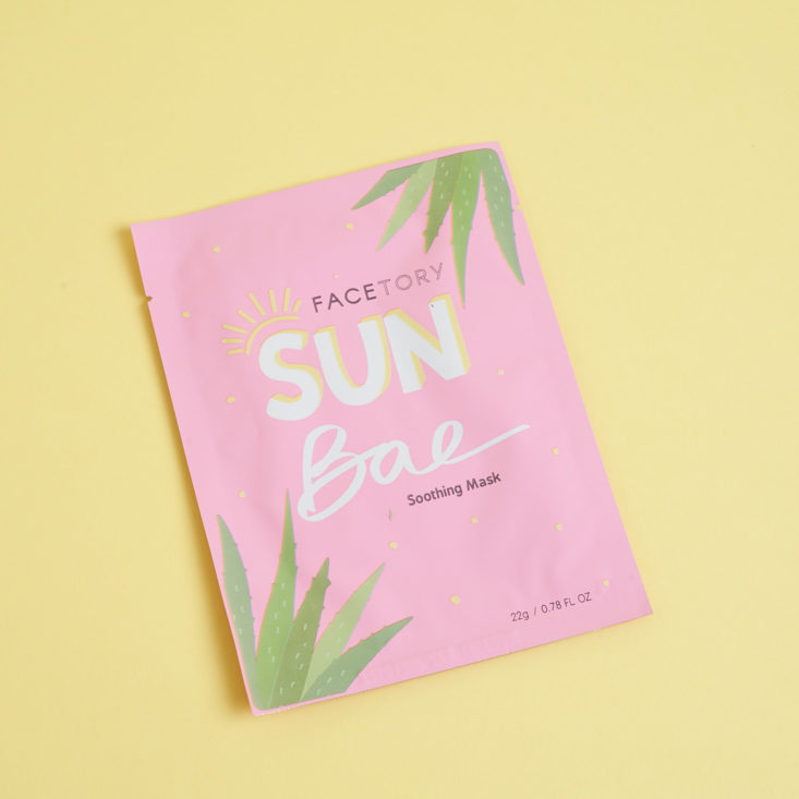 facetory seven sun bae soothing mask