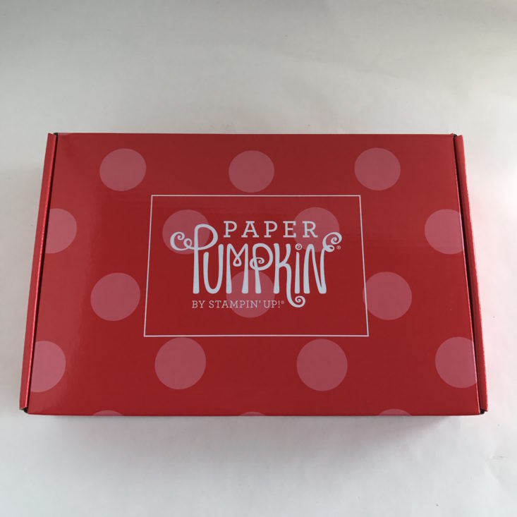 closed Paper Pumpkin box