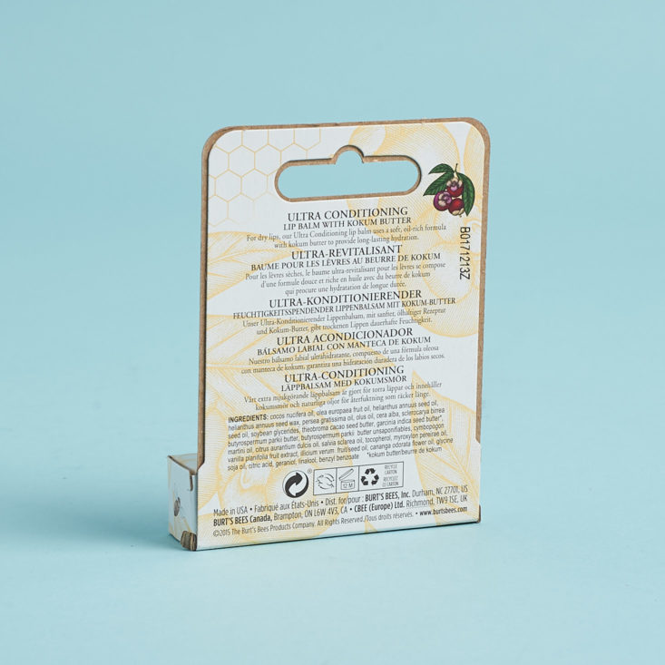 little life box burts bees package