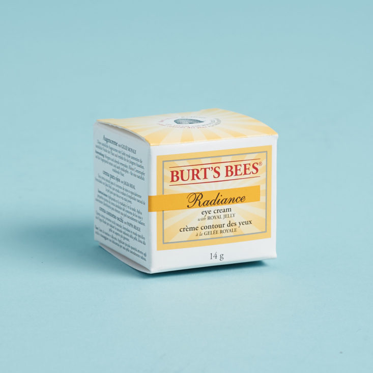 little life box burts bees radiance cream