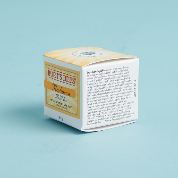 little life box face cream box