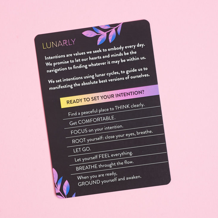 lunarly info card