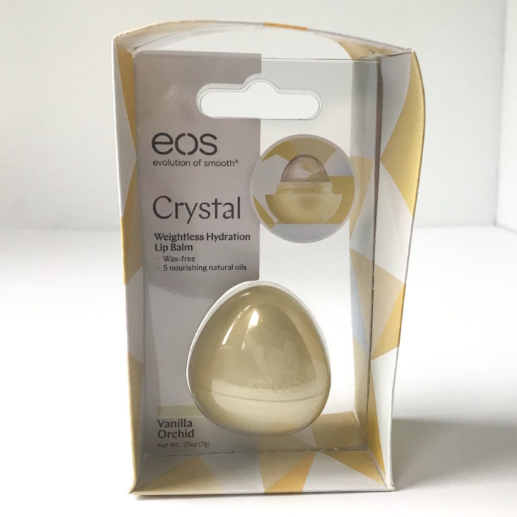 eos Crystal Lip Balm in Vanilla Orchid, 