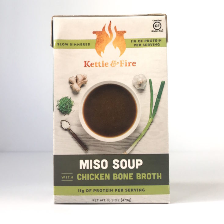 Kettle & Fire Miso Soup with Chicken Bone Broth, 16.02 oz 