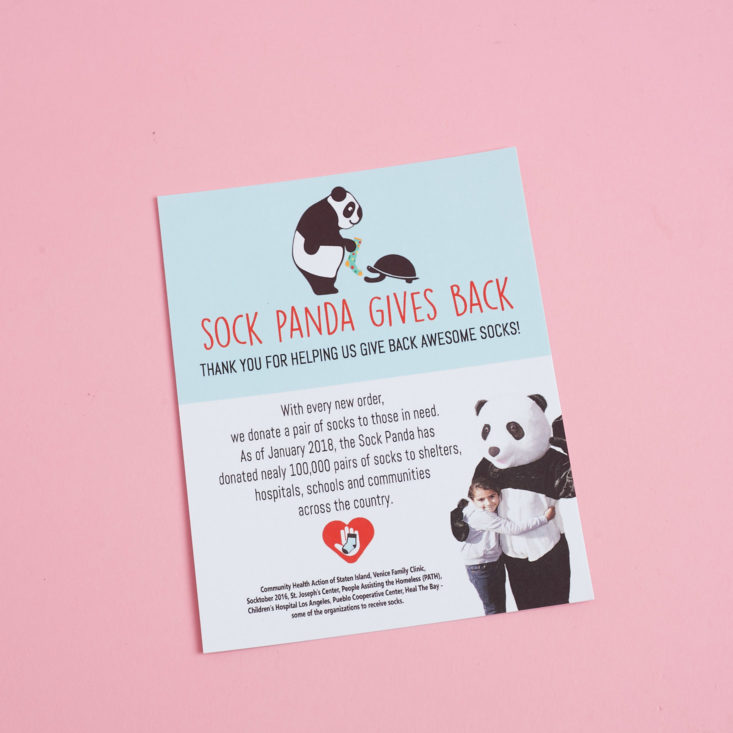 Panda Pals Information Card