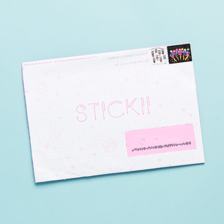 stickii envelope