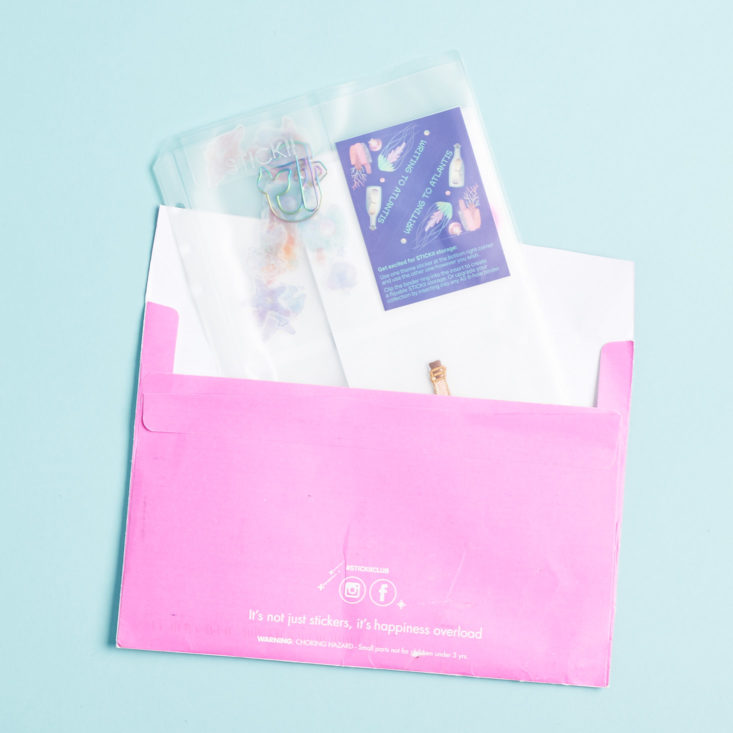 stickii envelope