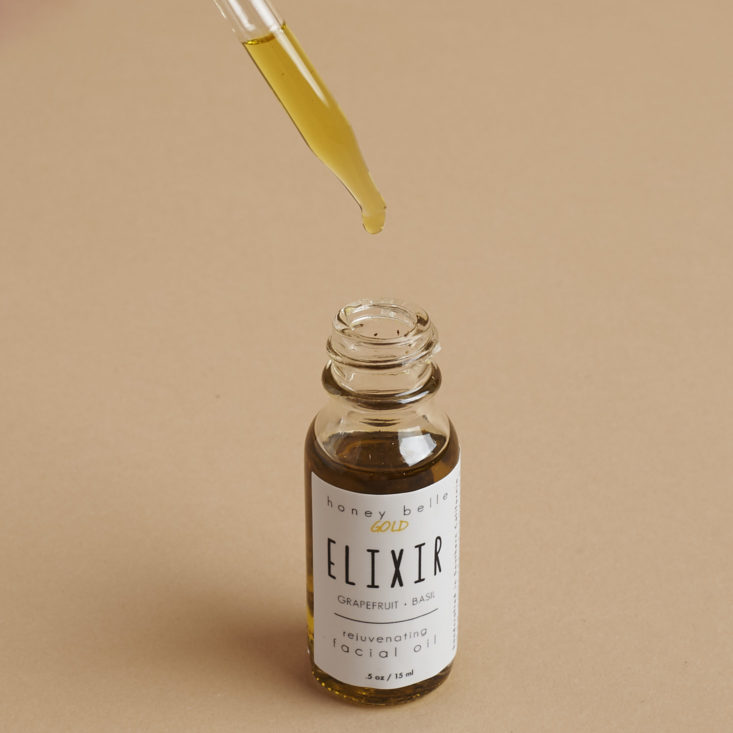 dropper for Elixir Rejuvinating Facial Oil