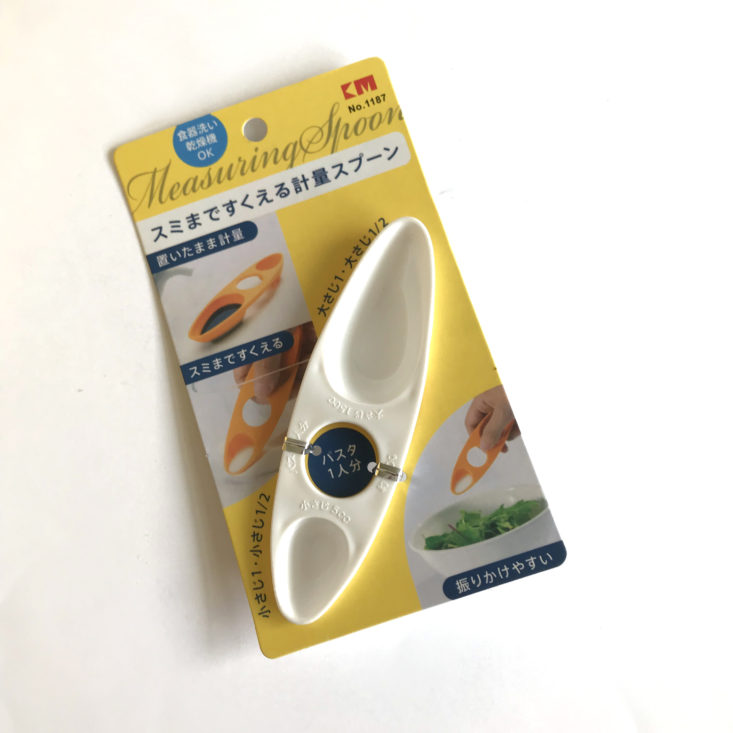 UmaiCrate July 2018 measuring spoon