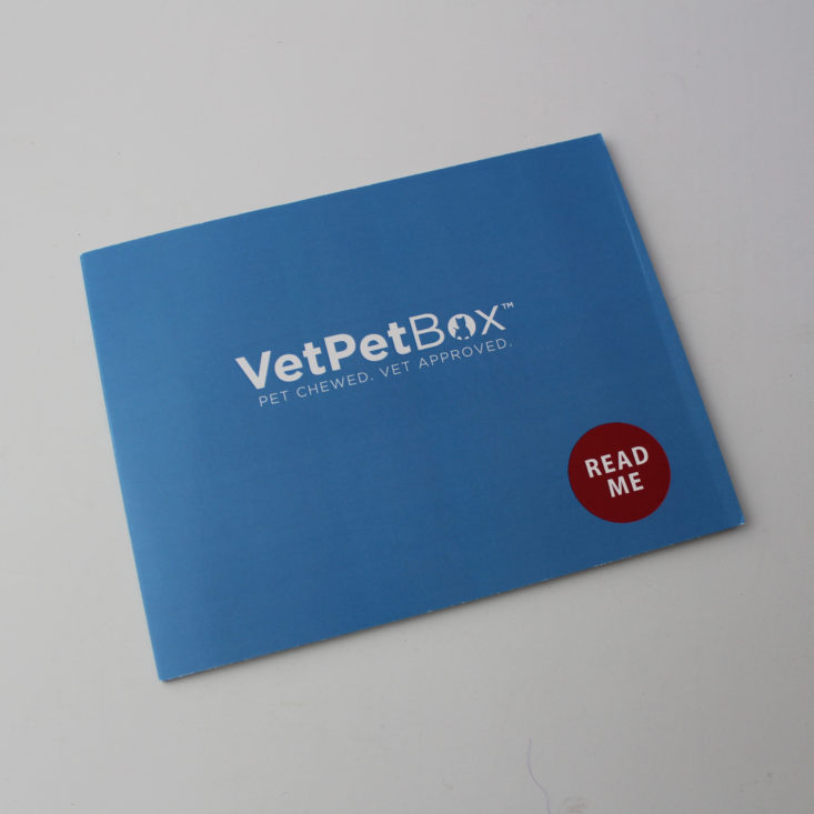 Vet Pet Box Dog September 2018 Education Front