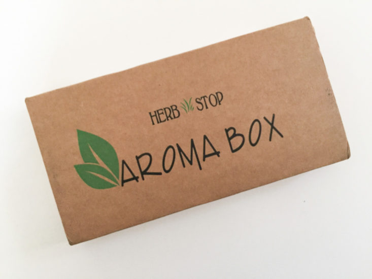 aroma box by herb stop the bold august 2018 box