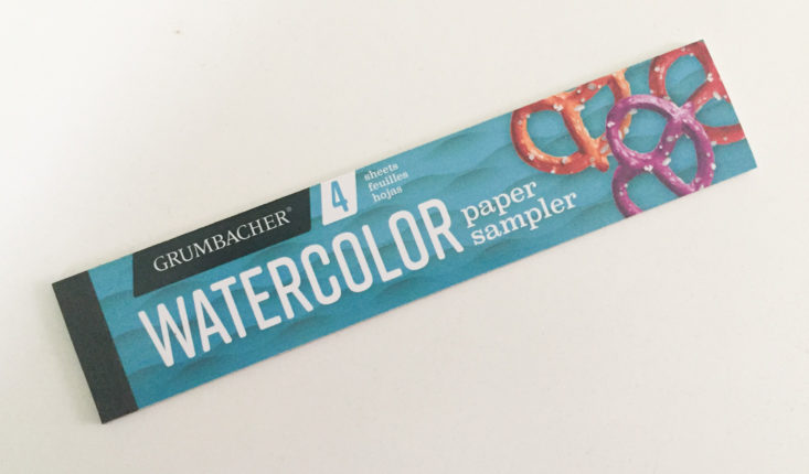 Grumbacher Watercolor Paper Sample Pad