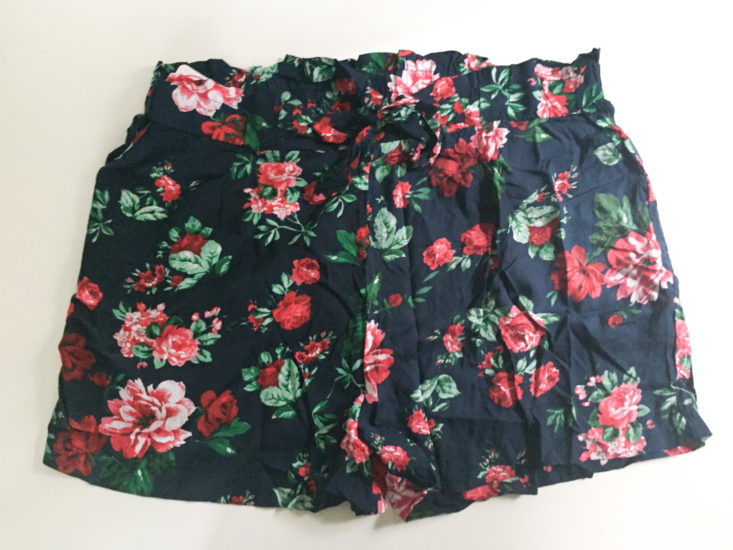 Floral Shorty Shorts 