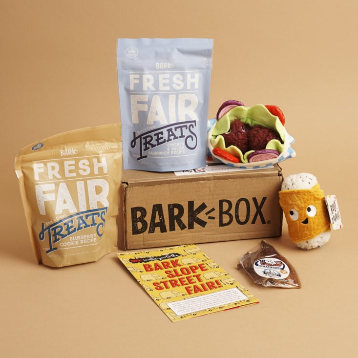 BarkBox September 2018 - Box With All Products
