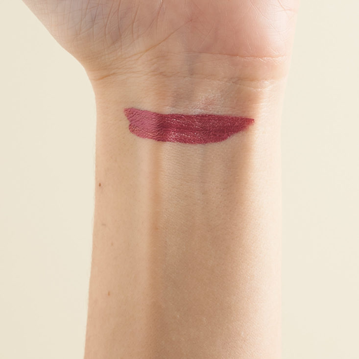 Birchbox Curated September 2018 - Shimmer - Stay All Day Liquid Lipstick Product Test