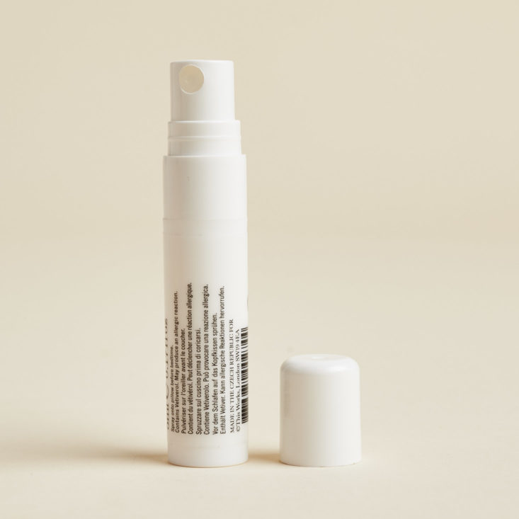 Birchbox Curated September 2018 - This Works Sleep Plus Pillow Spray Open Back