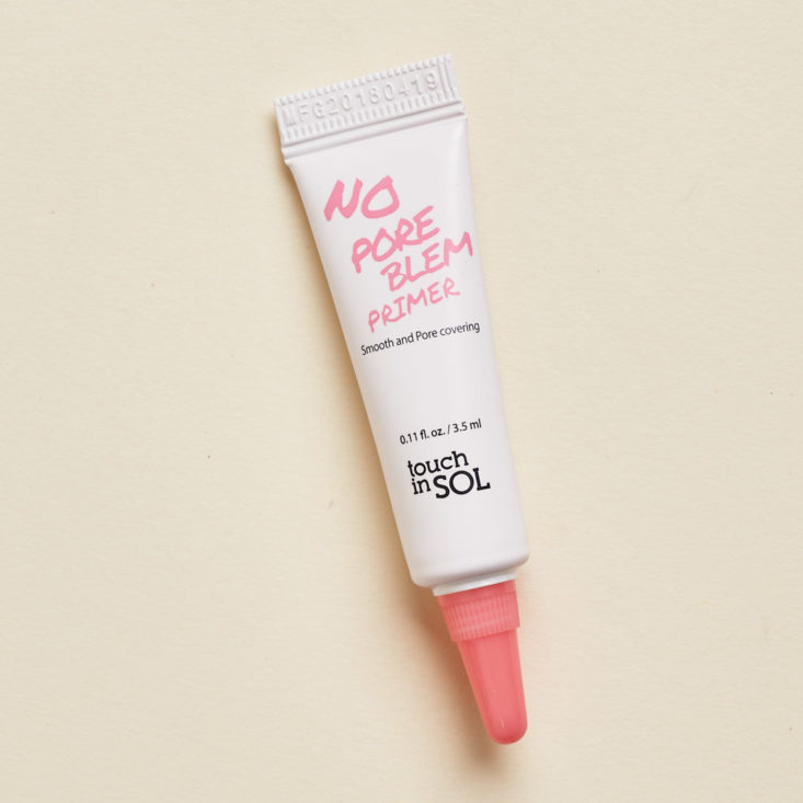 Birchbox Curated September 2018 - Touch In Sol No Poreblem Primer Front