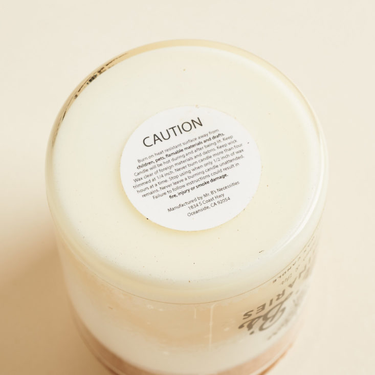 bombay and cedar scented candle