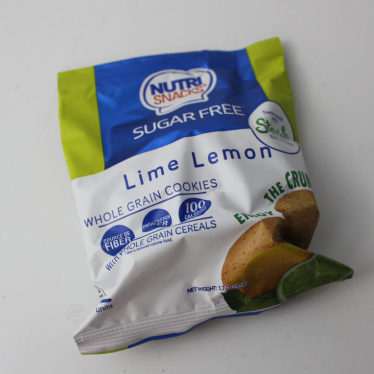 Nutri Snacks Sugar Free Cookies in Lemon Lime (2 pack)