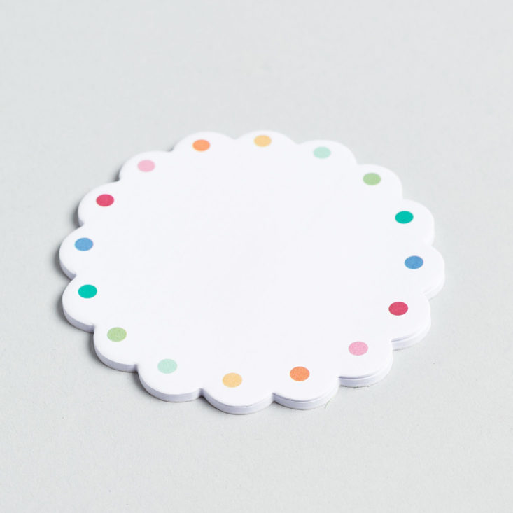 erin condren rainbow doily notes