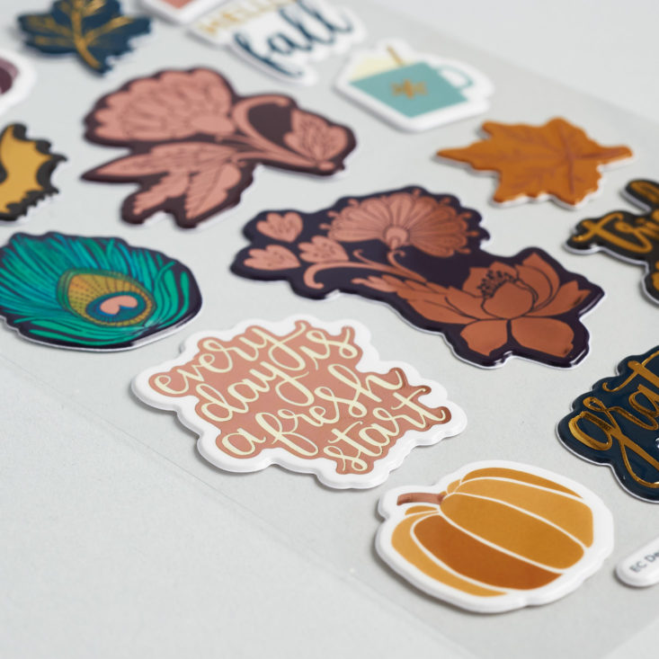 erin condren fall stickers