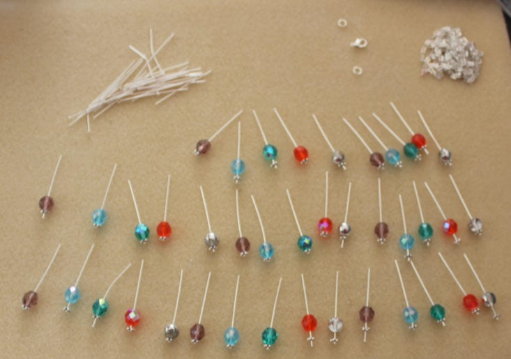Facet Jewelry Stringing September 2018 Necklace Materials