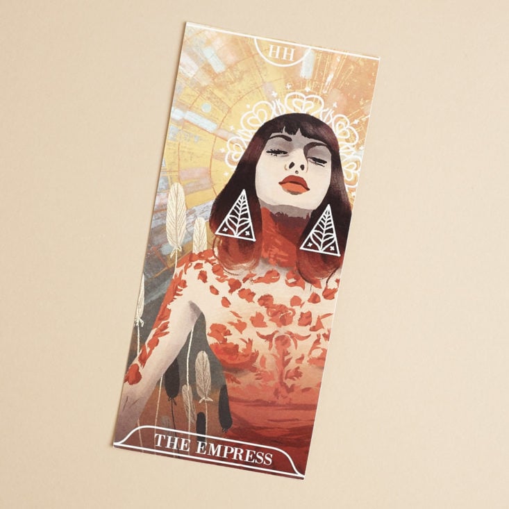 The Empress info card