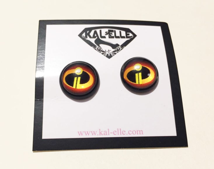 Kal Elle August 2018 Incredibles earrings