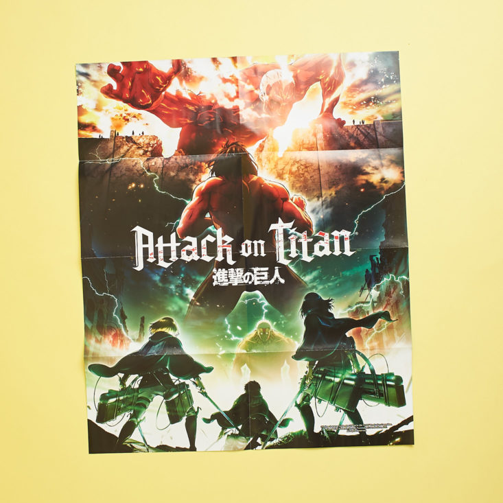 loot anime squad attack on titan poster